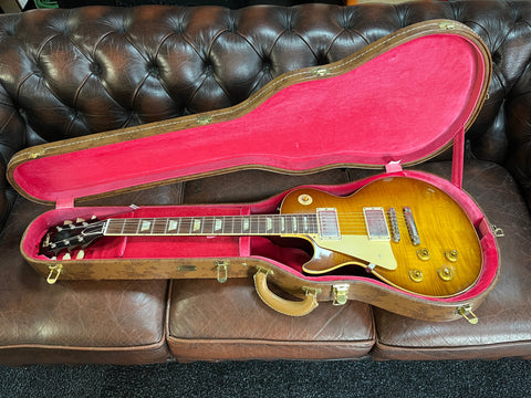 Gibson Custom Murphy Lab HP Top 58 Les Paul Standard Left Hand Dirty Lemon