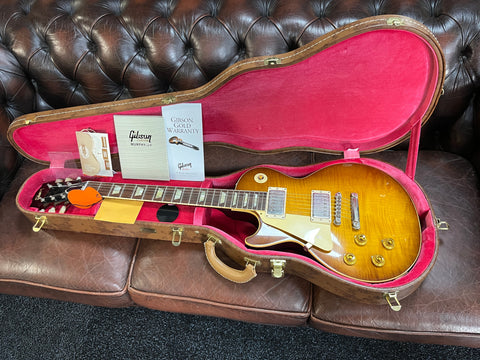Gibson Custom Murphy Lab HP Top 58 Les Paul Standard Left Hand Dirty Lemon
