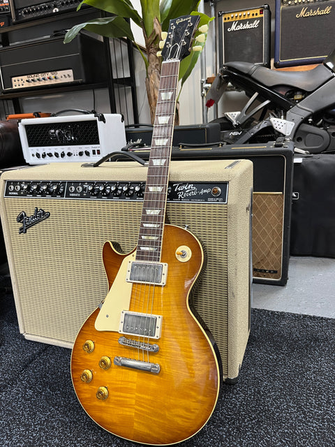 Gibson Custom Murphy Lab HP Top 58 Les Paul Standard Left Hand Dirty Lemon