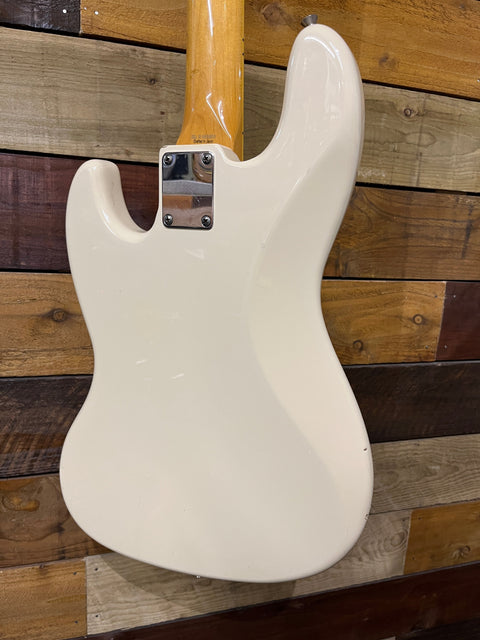 Fender 60's Jazz Bass Japan Vintage White Matching Headstock 2004