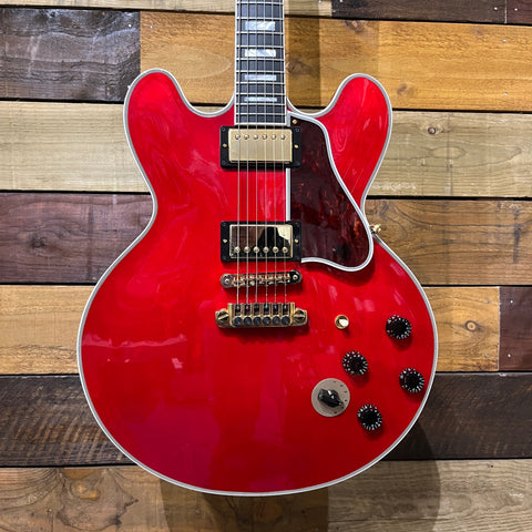 Gibson BB King Lucille Cherry Red 2016 MINT!
