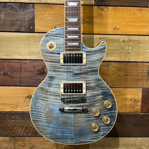 Gibson Les Paul Traditional Ocean Blue Flame Top 2015