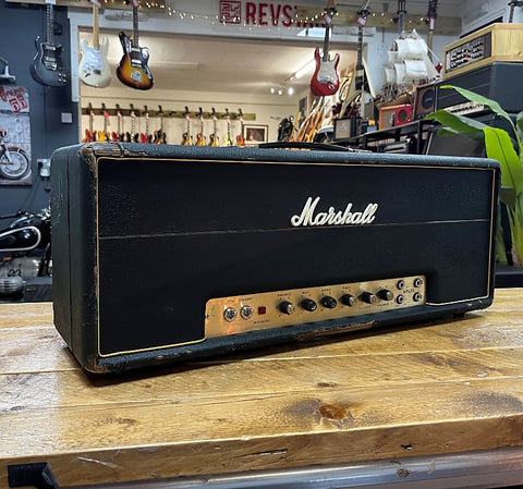 Marshall JMP 1992 Super Bass 2-Channel 100-Watt Guitar / Bass Amp Head 1969
