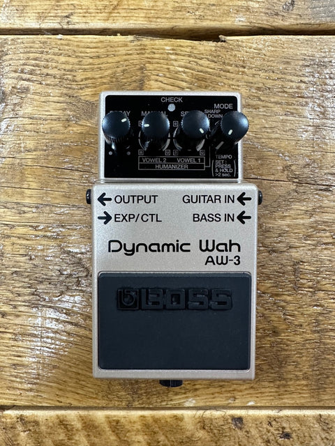 Boss AW-3 Dynamic Wah Pedal