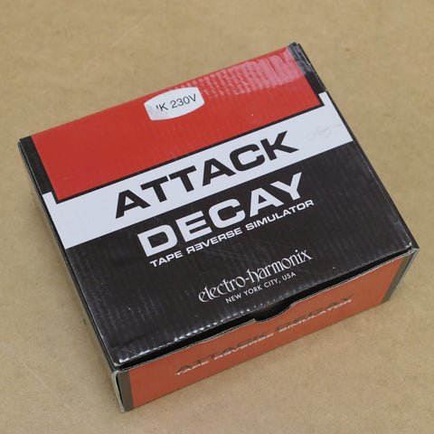 Electro-Harmonix Attack Decay Tape Reverse Simulator Pedal