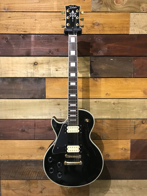 Tokai Love Rock LC Series Custom Single Cut left hand Ebony Gloss