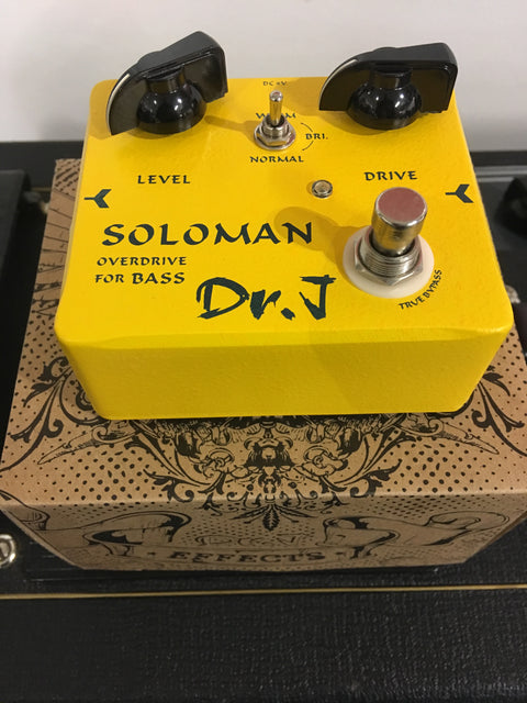 Joyo Dr.J D52 Soloman Bass Overdrive Yellow