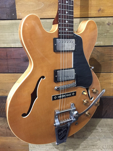 Gibson ES-335 1958 Custom Reissue Natural Bigsby 2016