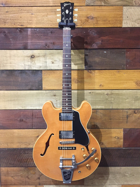 Gibson ES-335 1958 Custom Reissue Natural Bigsby 2016