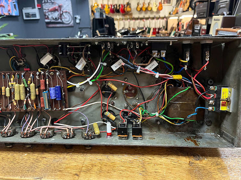 Marshall JMP 1992 Super Bass 2-Channel 100-Watt Guitar / Bass Amp Head 1969
