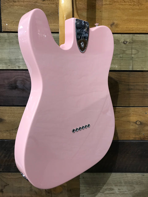 Fender Vintera '70s Telecaster Thinline with Maple Fretboard 2021 Shell Pink