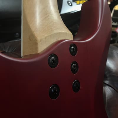 Fernandes Sustainer Dragonfly DFX in Worn Red Satin (WRS) 2006