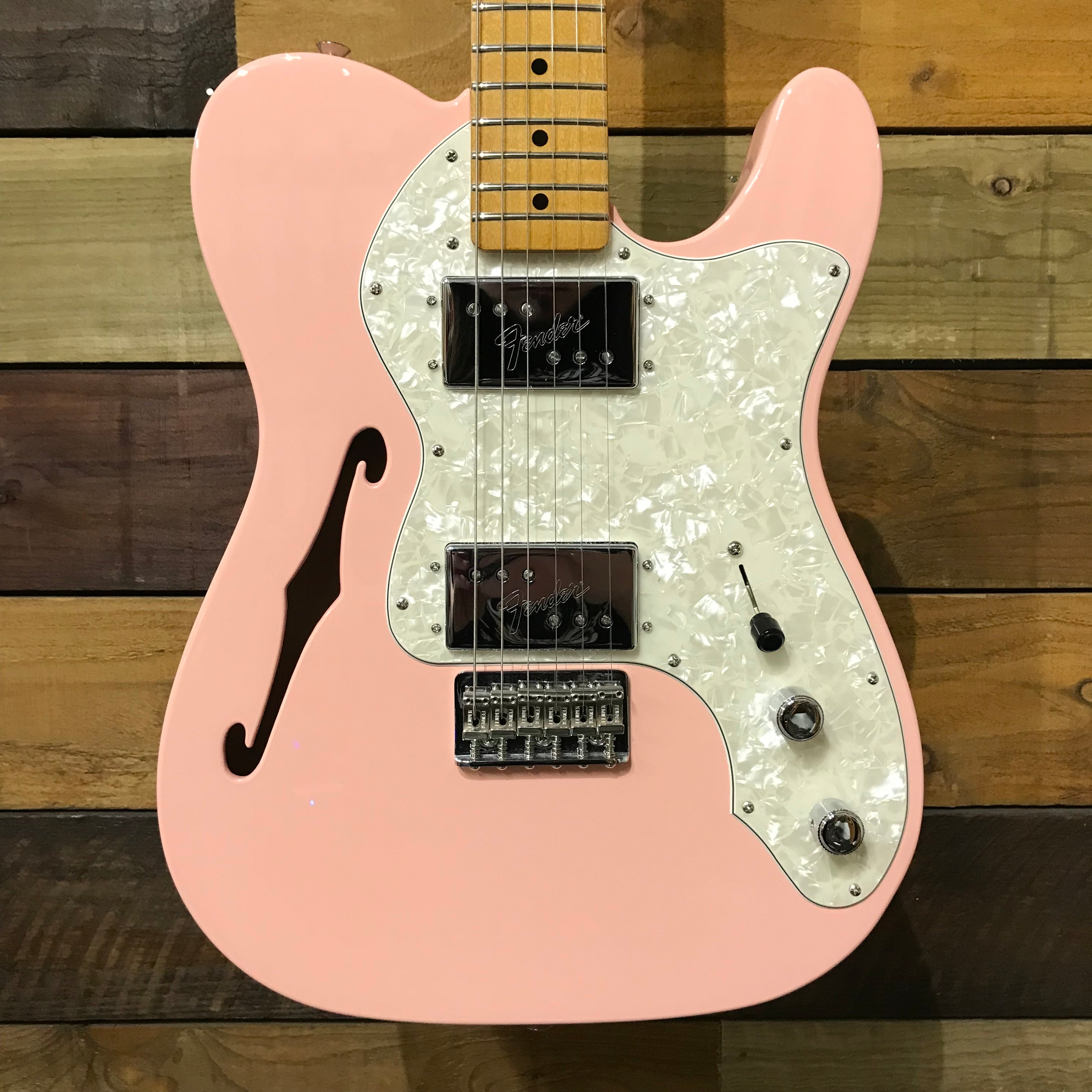 Fender Vintera '70s Telecaster Thinline with Maple Fretboard 2021 Shel ...