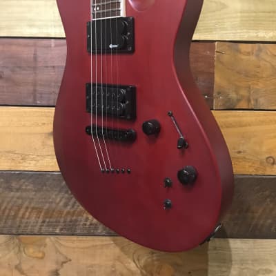 Fernandes Sustainer Dragonfly DFX in Worn Red Satin (WRS) 2006