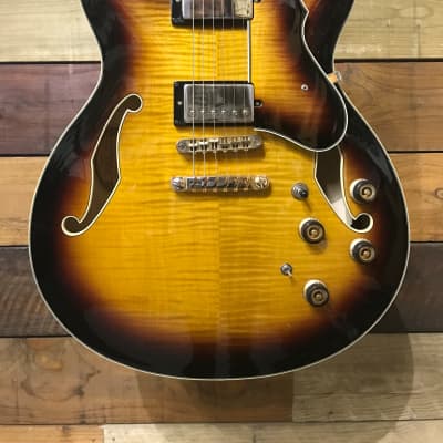 Ibanez AS153-AYS Artstar Series Semi-Hollow in Antique Yellow Sunburst 2015