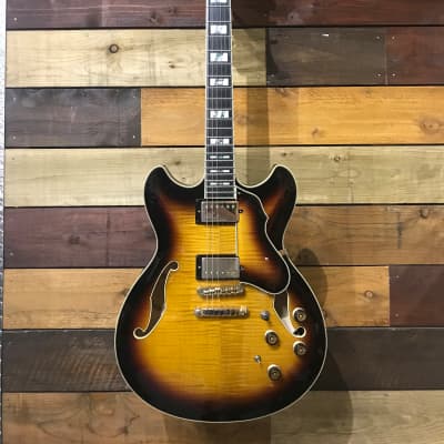 Ibanez AS153-AYS Artstar Series Semi-Hollow in Antique Yellow Sunburst 2015