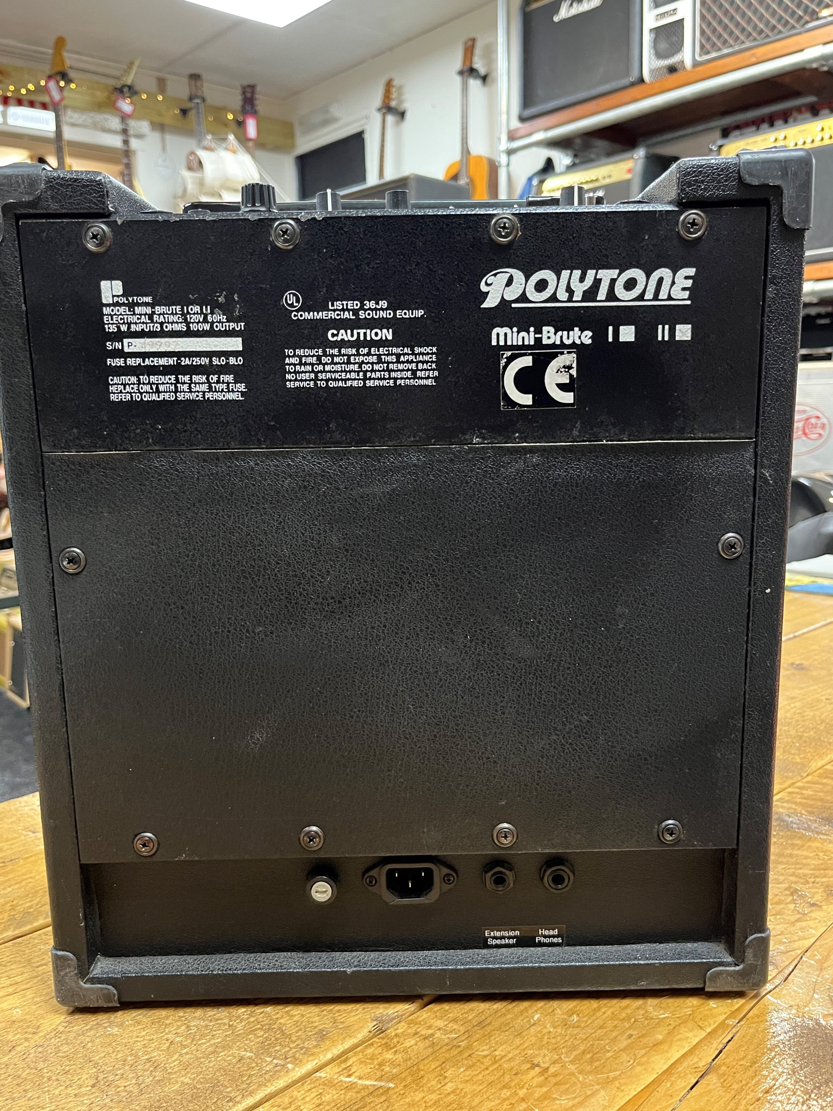 Polytone Minibrute II 100watt Combo Amp – MotoMusic
