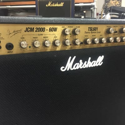 Marshall JCM 2000 TSL 601 Triple Super Lead 3-Channel 60-Watt 1999