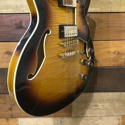 Ibanez AS153-AYS Artstar Series Semi-Hollow in Antique Yellow Sunburst 2015