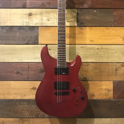 Fernandes Sustainer Dragonfly DFX in Worn Red Satin (WRS) 2006