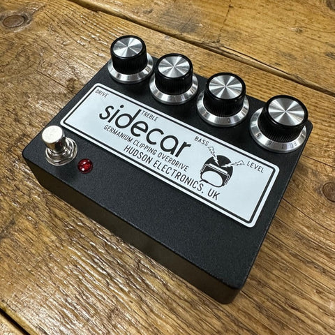 Hudson Electronics Sidecar Germanium Clipping Overdrive Pedal