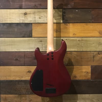 Fernandes Sustainer Dragonfly DFX in Worn Red Satin (WRS) 2006