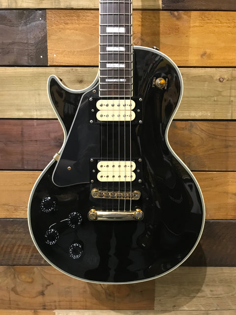 Tokai Love Rock LC Series Custom Single Cut left hand Ebony Gloss