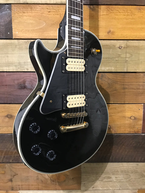 Tokai Love Rock LC Series Custom Single Cut left hand Ebony Gloss