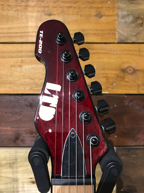 ESP LTD TE-200 LH 2017 See Thru Black Cherry