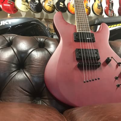 Fernandes Sustainer Dragonfly DFX in Worn Red Satin (WRS) 2006